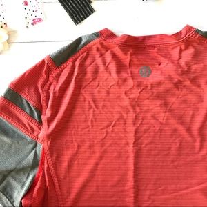 Lululemon Athletica Men’s Activewear T-Shirt Coral